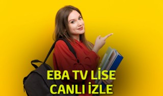 EBA TV Lise Canlı izle